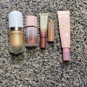 High end face products